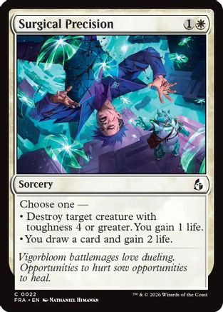 Surgical Precision (FRA-022) - Reality Fracture - Card Brawlers