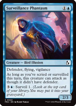 Surveillance Phantasm (FRA-042) - Reality Fracture Foil - Card Brawlers