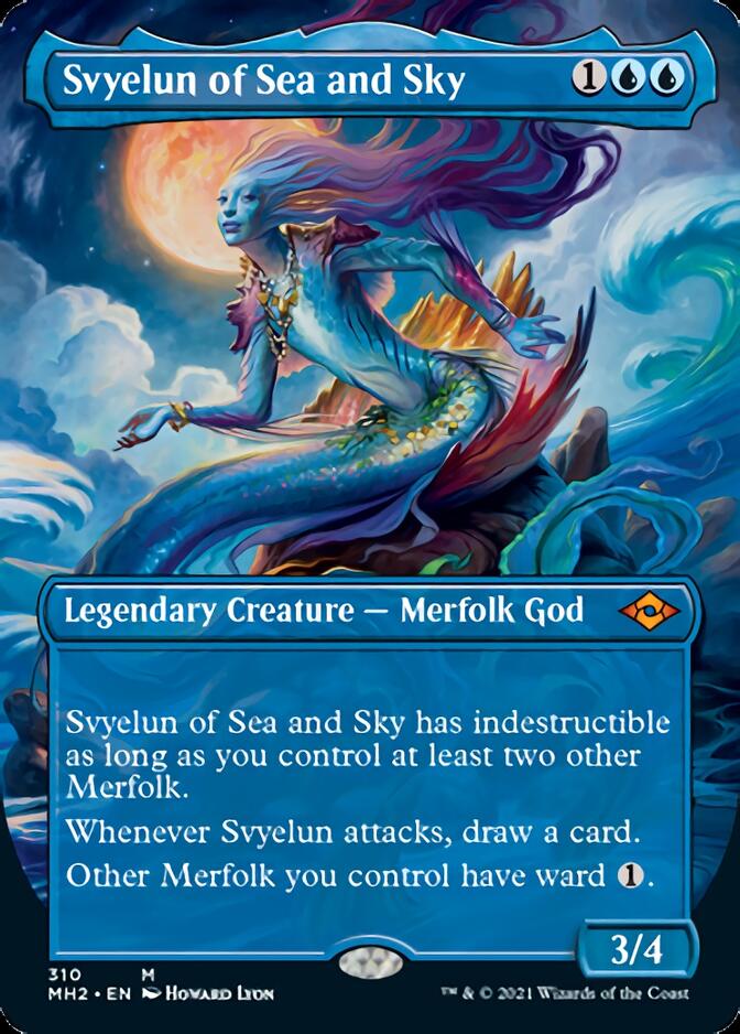 Svyelun of Sea and Sky (Borderless Alternate Art) [Modern Horizons 2] - Card Brawlers
