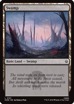 Swamp (0191) (HOB-191) - The Hobbit - Card Brawlers