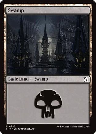 Swamp (0285) (FRA-285) - Reality Fracture - Card Brawlers