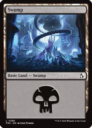 Swamp (0286) (FRA-286) - Reality Fracture - Card Brawlers