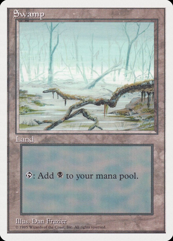 Swamp (White Fog in Center) [Rivals Quick Start Set] - Card Brawlers