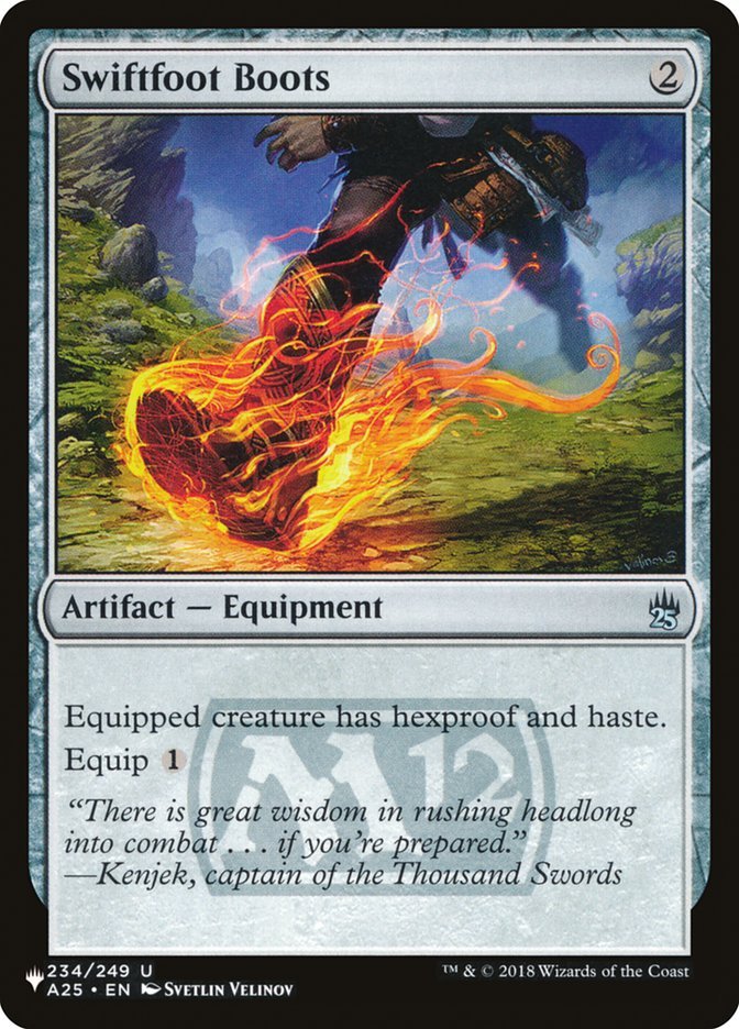 Swiftfoot Boots [The List] - Card Brawlers