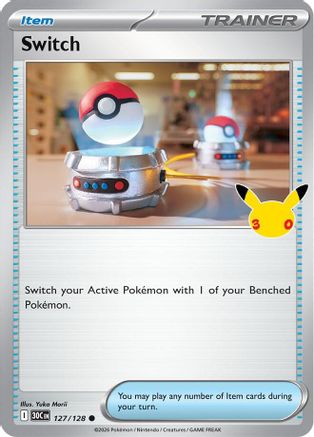 Switch (127/null) - Holofoil [ME 30th Celebration] - Card Brawlers