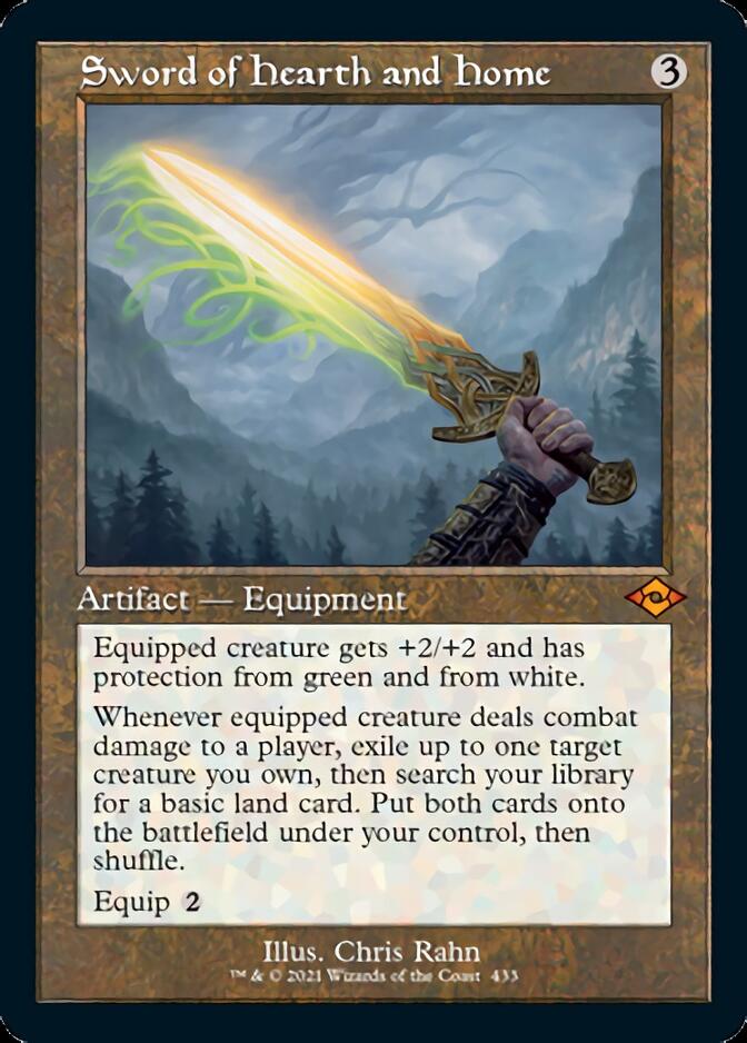 Sword of Hearth and Home (Retro) [Modern Horizons 2] - Card Brawlers