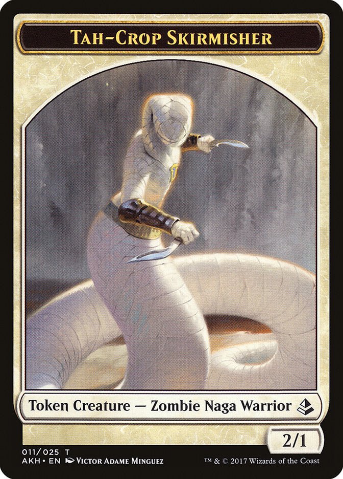 Tah - Crop Skirmisher Token [Amonkhet Tokens] - Card Brawlers