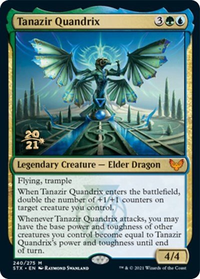 Tanazir Quandrix [Strixhaven: School of Mages Prerelease Promos] - Card Brawlers