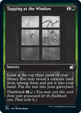 Tapping at the Window [Innistrad: Double Feature] - Card Brawlers