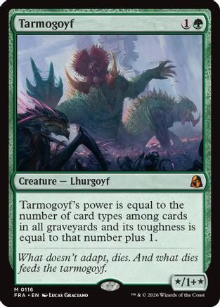 Tarmogoyf (FRA-116) - Reality Fracture Foil - Card Brawlers