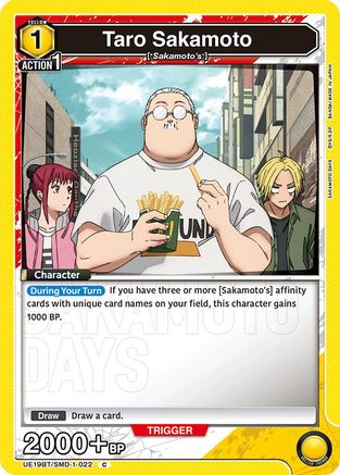 Taro Sakamoto (022) (UE19BT/SMD-1-022) - UE19BT SAKAMOTO DAYS - Card Brawlers