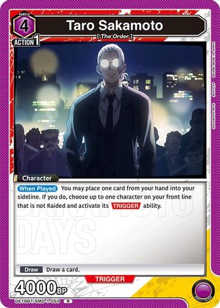 Taro Sakamoto (050) (UE19BT/SMD-1-050) - UE19BT SAKAMOTO DAYS Foil - Card Brawlers