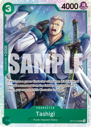 Tashigi (Reprint) (OP10-032) - Premium Booster -The Best- Vol. 2 Foil - Card Brawlers