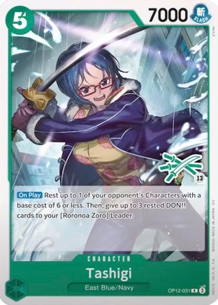 Tashigi (Zoro Deck) (OP12-031) - Learn Together Deck Set - Card Brawlers