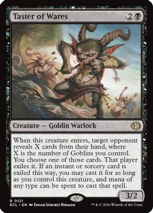 Taster of Wares (PPECL-121) - Promo Pack: Lorwyn Eclipsed - Card Brawlers