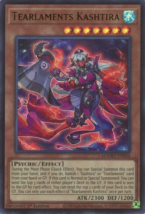 Tearlaments Kashtira (MAMO-EN050) - Magnificent Monsters 1st Edition - Card Brawlers