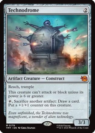 Technodrome (TMT-179) - Teenage Mutant Ninja Turtles - Card Brawlers
