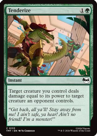 Tenderize (TMT-133) - Teenage Mutant Ninja Turtles - Card Brawlers