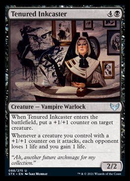 Tenured Inkcaster [Strixhaven: School of Mages] - Card Brawlers