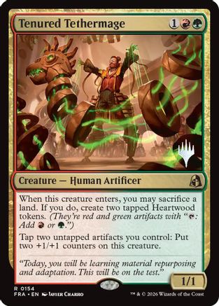 Tenured Tethermage (PPFRA-154) - Promo Pack: Reality Fracture Foil - Card Brawlers