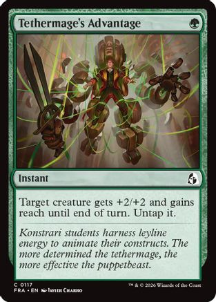 Tethermage's Advantage (FRA-117) - Reality Fracture - Card Brawlers