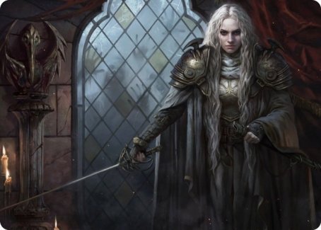 Thalia, Guardian of Thraben Art Card [Innistrad: Crimson Vow Art Series] - Card Brawlers