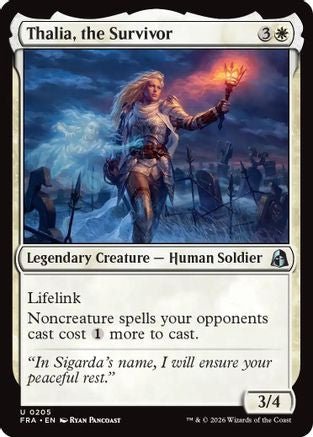 Thalia, the Survivor (FRA-205) - Reality Fracture - Card Brawlers