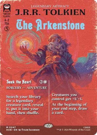 The Arkenstone (Borderless) (HOB-247) - The Hobbit - Card Brawlers