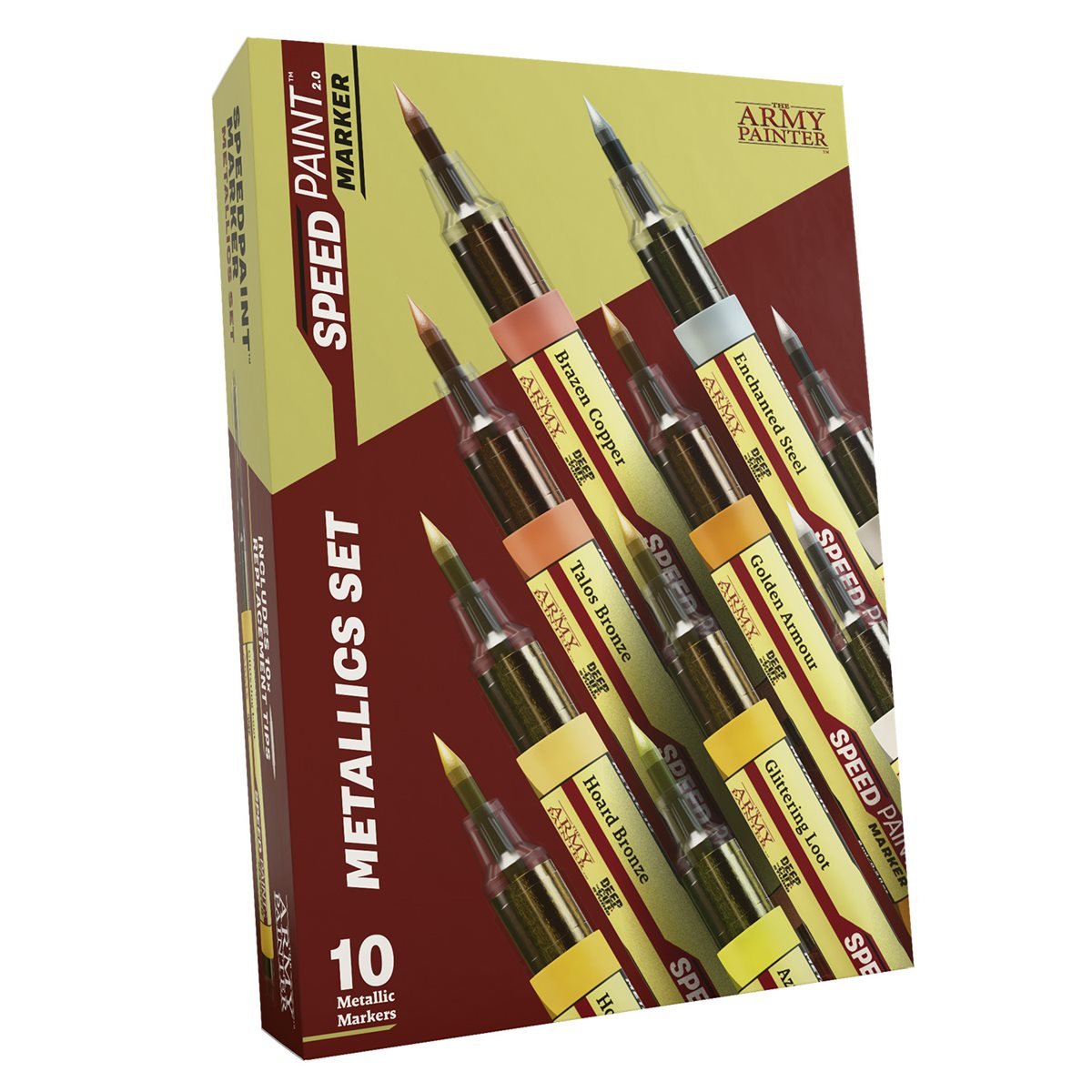 The Army Painter - Speedpaint Marker - Metallics Set - Card Brawlers
