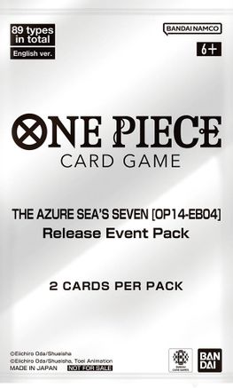 The Azure Sea's Seven - Release Event Pack - The Azure Sea's Seven Release Event Cards - Card Brawlers