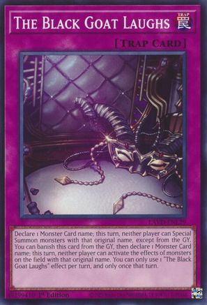 The Black Goat Laughs (LAVD-ENL29) - Legendary Arc-V Decks 1st Edition - Card Brawlers