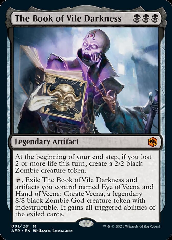 The Book of Vile Darkness [Dungeons & Dragons: Adventures in the Forgotten Realms] - Card Brawlers