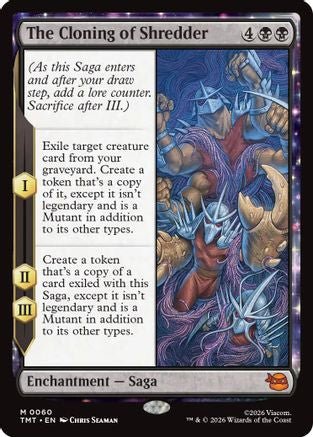 The Cloning of Shredder (TMT-060) - Teenage Mutant Ninja Turtles - Card Brawlers