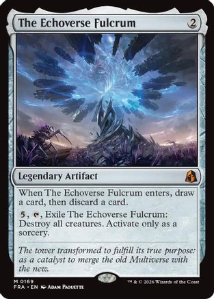 The Echoverse Fulcrum (FRA-169) - Reality Fracture - Card Brawlers