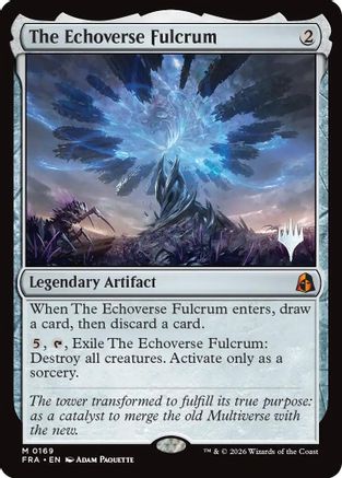 The Echoverse Fulcrum (PPFRA-169) - Promo Pack: Reality Fracture - Card Brawlers
