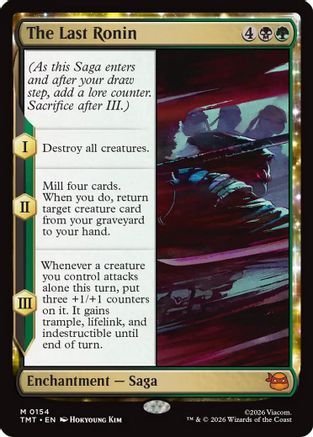 The Last Ronin (TMT-154) - Teenage Mutant Ninja Turtles - Card Brawlers