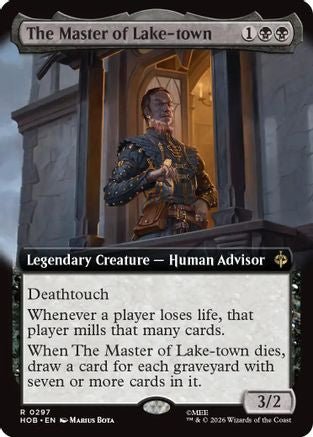 The Master of Lake-town (Extended Art) (HOB-297) - The Hobbit - Card Brawlers