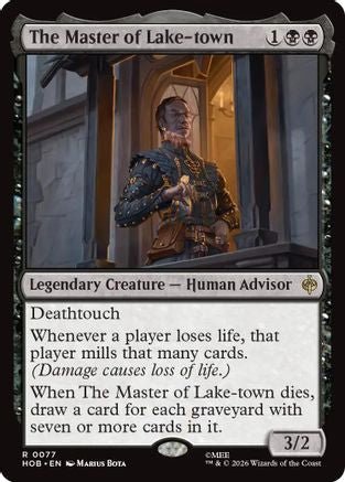 The Master of Lake-town (HOB-077) - The Hobbit - Card Brawlers