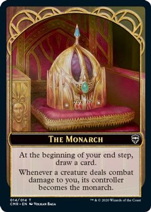 The Monarch // Spirit Double-Sided Token (CMR-14 // 3) - Commander Legends Foil - Card Brawlers