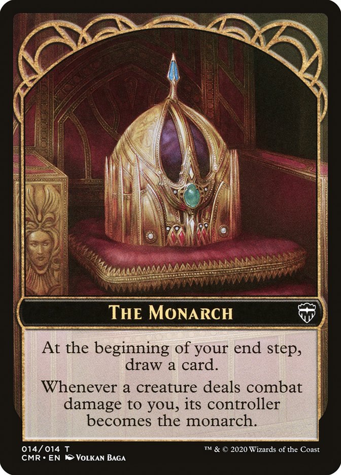 The Monarch Token [Commander Legends Tokens] - Card Brawlers
