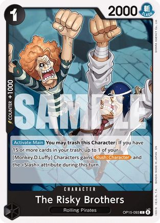 The Risky Brothers (OP15-093) - Adventure on Kami's Island - Card Brawlers
