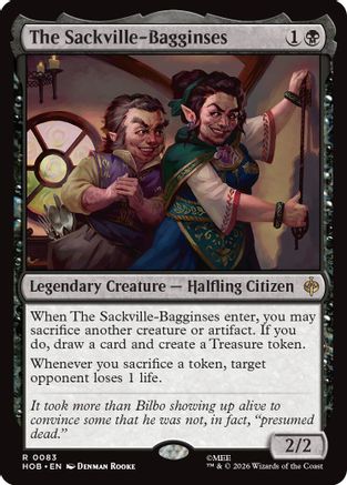 The Sackville-Bagginses (HOB-083) - The Hobbit - Card Brawlers