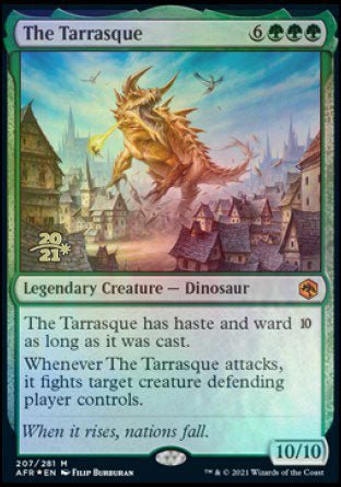 The Tarrasque [Dungeons & Dragons: Adventures in the Forgotten Realms Prerelease Promos] - Card Brawlers