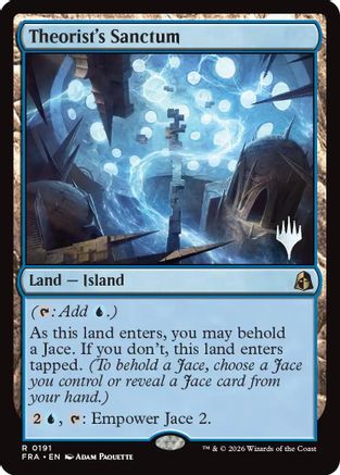 Theorist's Sanctum (PPFRA-191) - Promo Pack: Reality Fracture - Card Brawlers