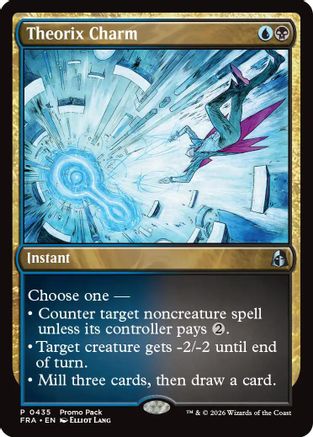 Theorix Charm (PPFRA-435) - Promo Pack: Reality Fracture - Card Brawlers