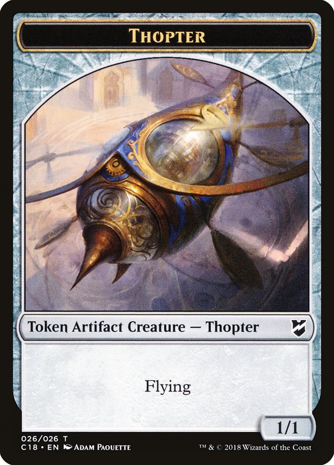 Thopter Token (026/026) [Commander 2018 Tokens] - Card Brawlers