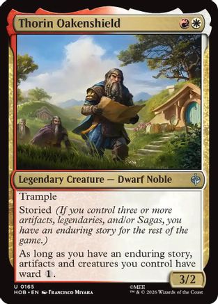 Thorin Oakenshield (HOB-165) - The Hobbit - Card Brawlers