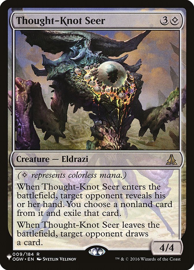 Thought - Knot Seer [The List] - Card Brawlers