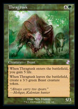 Thragtusk (Timeshifted) [Time Spiral Remastered] - Card Brawlers