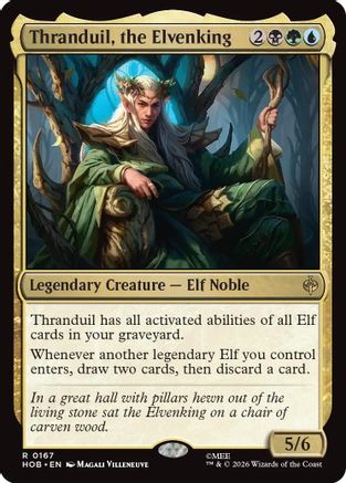Thranduil, the Elvenking (HOB-167) - The Hobbit Foil - Card Brawlers